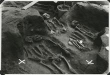 ostatky měšťanů ze středověkého města na Mariánské louce